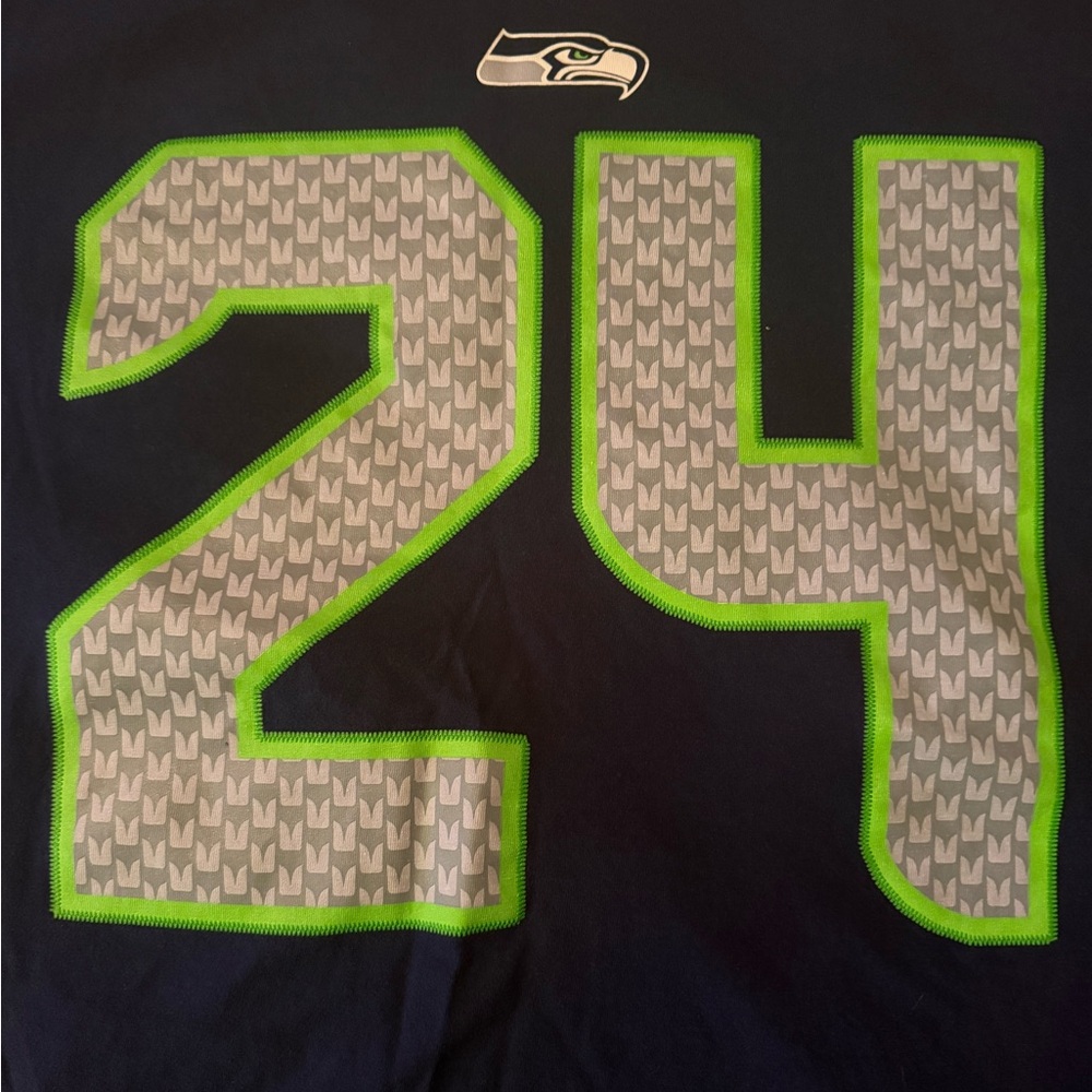 Nike Sea Hawks Marshawn Lynch 24 t shirt